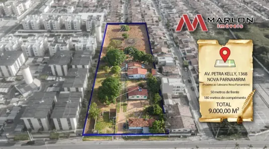 Lote/Terreno à venda, 9000m² no Nova Parnamirim, Parnamirim