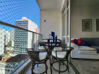 Apartamento com 3 Quartos para alugar, 90m² no Pitangueiras, Guarujá