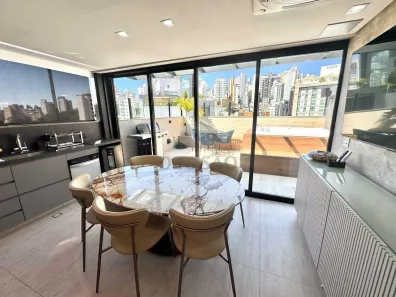 Cobertura com 2 Quartos à venda, 129m² no Sion, Belo Horizonte