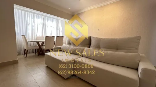 Apartamento com 2 Quartos à venda, 72m² no Setor Oeste, Goiânia
