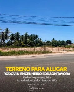 Lote/Terreno para alugar, 6000m² no Olhos d'Água, Barra dos Coqueiros