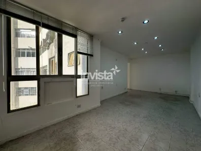 Sala Comercial para alugar, 60m² no Gonzaga, Santos