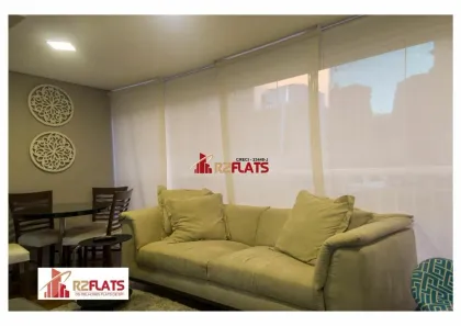 Flat com 1 Quarto para alugar, 54m² no Vila Nova Conceição, São Paulo