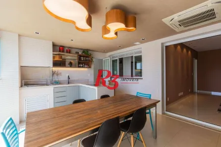 Apartamento com 3 Quartos à venda, 155m² no Ponta da Praia, Santos