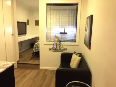 Flat com 1 Quarto para alugar, 42m² no Cerqueira César, São Paulo
