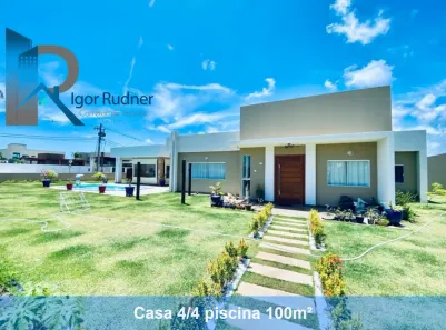 Casa de Condomínio com 4 Quartos à venda, 100m² no Barra do Jacuípe, Camaçari