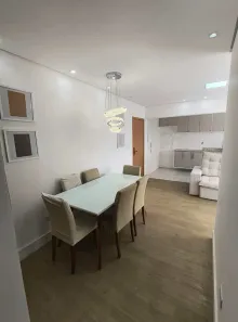 Apartamento com 2 Quartos para alugar, 70m² no Guilhermina, Praia Grande