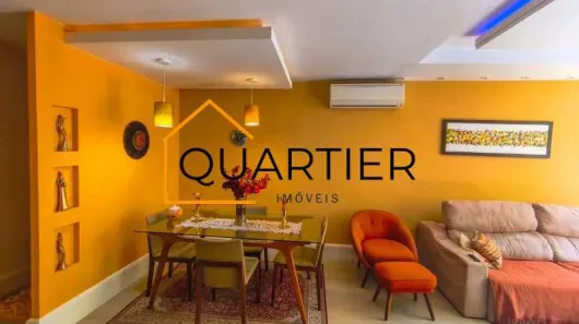 Apartamento com 3 Quartos à venda, 125m² no Laranjeiras, Rio de Janeiro