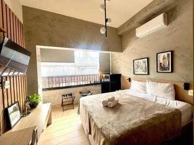 Apartamento com 1 Quarto para alugar, 25m² no Perdizes, São Paulo