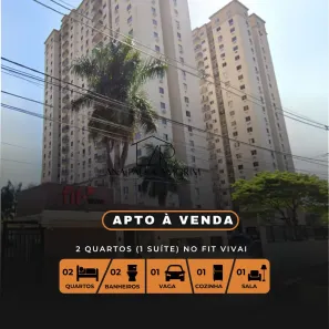 Apartamento com 2 Quartos à venda, 60m² no Parque São Caetano, Campos dos Goytacazes