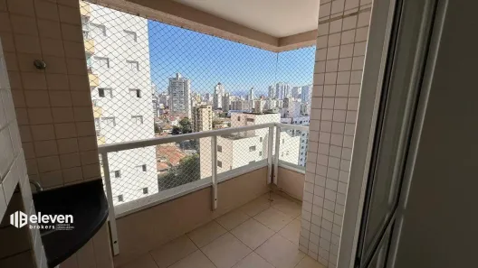 Apartamento com 3 Quartos para alugar, 77m² no Ponta da Praia, Santos