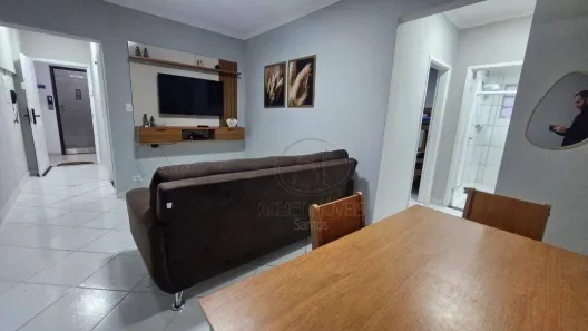 Apartamento com 2 Quartos para alugar, 80m² no José Menino, Santos