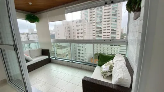 Apartamento com 3 Quartos para alugar, 118m² no Aparecida, Santos