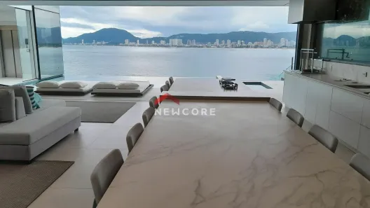 Casa de Condomínio com 6 Quartos à venda, 985m² no Loteamento João Batista Julião, Guarujá