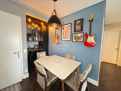 Apartamento com 2 Quartos à venda, 67m² no Vila Homero Thon, Santo André