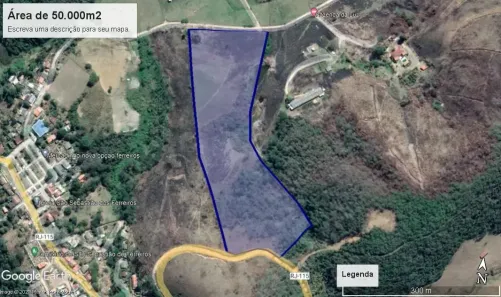 Fazenda/Sítio à venda, 52000m² no São Sebastião dos Ferreiros, Vassouras
