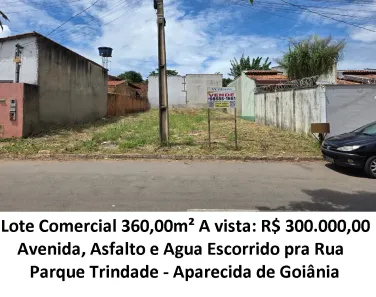 Lote/Terreno à venda, 360m² no Parque Trindade, Aparecida de Goiânia