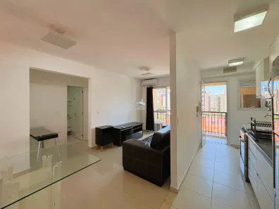 Apartamento com 1 Quarto para alugar, 50m² no Cambuí, Campinas