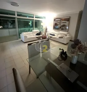 Apartamento com 3 Quartos para alugar, 167m² no Mar e Céu, Guarujá