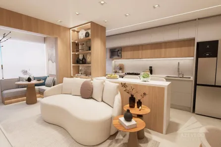 Apartamento com 2 Quartos à venda, 57m² no Vila Guarani, Mauá