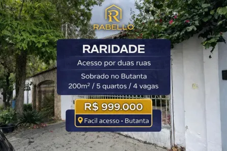 Sobrado com 5 Quartos à venda, 200m² no Jardim Bonfiglioli, São Paulo