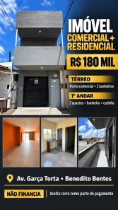Ponto Comercial com 2 Quartos à venda, 64m² no Benedito Bentes, Maceió