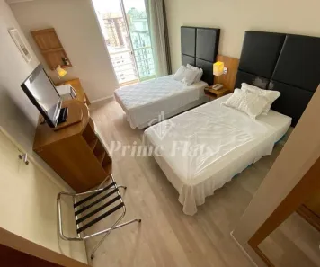 Flat com 1 Quarto à venda, 26m² no Indianópolis, São Paulo