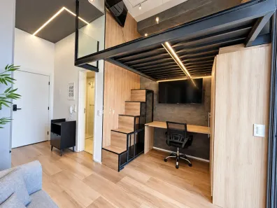 Apartamento com 1 Quarto para alugar, 29m² no Jardim das Acácias, São Paulo