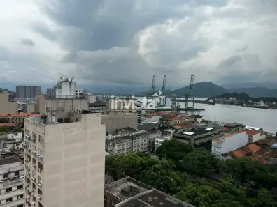 para alugar, 58m² no Centro, Santos