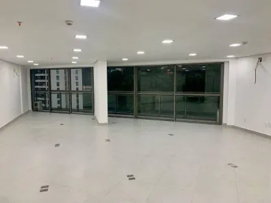 Sala Comercial para alugar, 112m² no Valongo, Santos