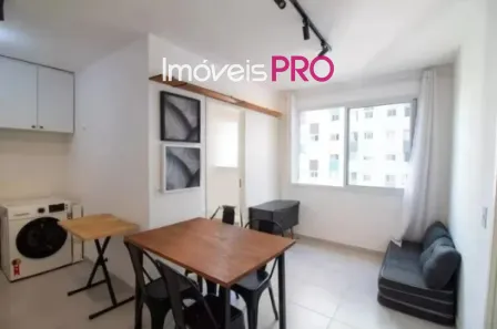Apartamento com 1 Quarto à venda, 36m² no Santo Amaro, São Paulo