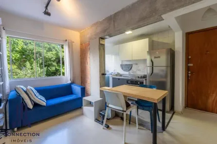 Apartamento com 1 Quarto para alugar, 32m² no Alto da Glória, Curitiba
