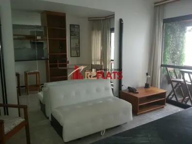 Flat com 1 Quarto para alugar, 45m² no Itaim Bibi, São Paulo