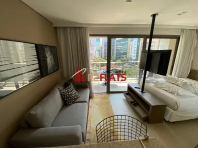 Flat com 1 Quarto para alugar, 46m² no Pinheiros, São Paulo