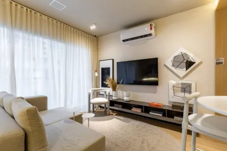 Flat com 1 Quarto à venda, 43m² no Setor Bueno, Goiânia