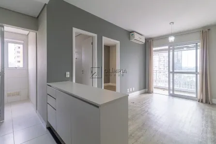 Apartamento com 1 Quarto para alugar, 44m² no Brooklin Paulista, São Paulo