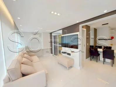 Flat com 1 Quarto para alugar, 56m² no Vila Nova Conceição, São Paulo