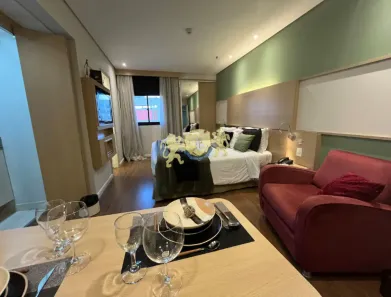 Flat com 1 Quarto à venda, 27m² no Chácara Santo Antônio (Zona Sul), São Paulo
