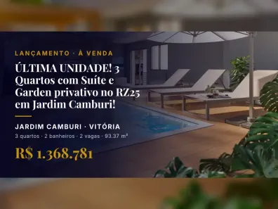 Apartamento com 3 Quartos à venda, 93m² no Jardim Camburi, Vitória