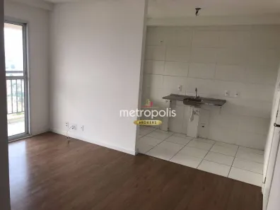 Apartamento com 2 Quartos para alugar, 54m² no Vila Alzira, Santo André