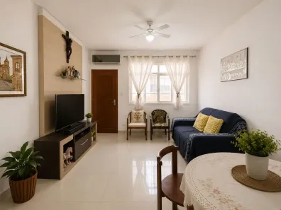 Apartamento com 2 Quartos à venda, 72m² no Centro, São Vicente