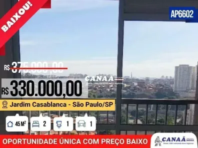 Apartamento com 2 Quartos à venda, 45m² no Jardim Casablanca, São Paulo