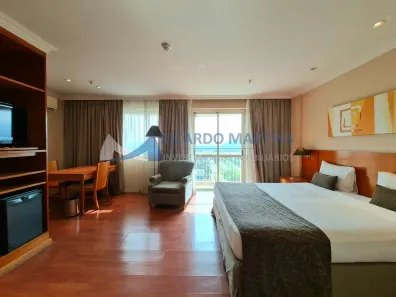 Flat com 1 Quarto para alugar, 35m² no Barra da Tijuca, Rio de Janeiro