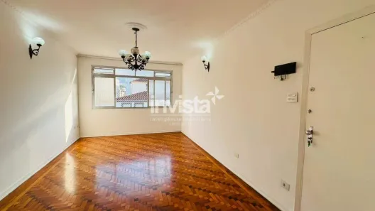 Apartamento com 2 Quartos para alugar, 90m² no Vila Belmiro, Santos