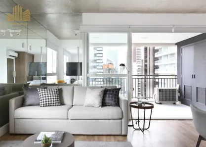Apartamento com 1 Quarto à venda, 63m² no Cidade Monções, São Paulo