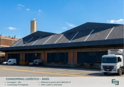 Galpão/Depósito/Armazém para alugar, 2352m² no Chácaras Reunidas Santa Terezinha, Contagem