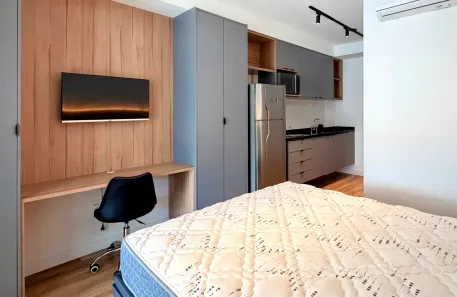 Apartamento com 1 Quarto para alugar, 30m² no Jardim das Acácias, São Paulo