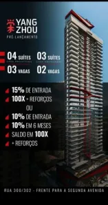 Apartamento com 3 Quartos à venda, 212m² no Castelo Branco, Itapema