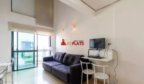 Flat com 1 Quarto à venda, 44m² no Moema, São Paulo