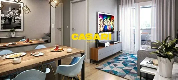 Apartamento com 2 Quartos à venda, 53m² no Vila Tibiriçá, Santo André